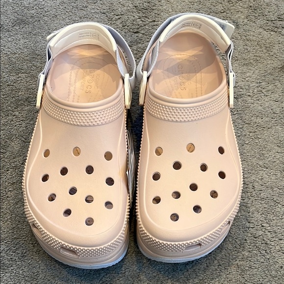 Hiker Xscape Color Block Slingback Crocs Clogs W11/M9 NWT - Picture 1 of 16